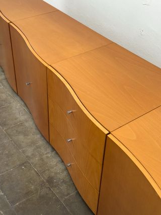 Aparador Ondulado Punt Mobles 1980s