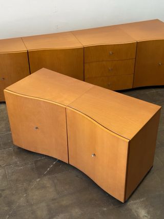 Aparador Ondulado Punt Mobles 1980s