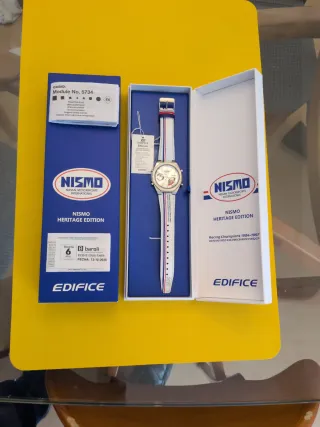 Casio Edifice Nismo Edición Limitada