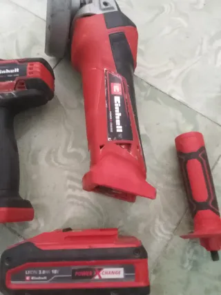 Radial y taladro a batería Einhell