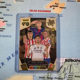 Carta Atomica Oro 476 Adrenalyn 25-26