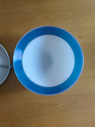 Plafón techo 25cm cristal y metal