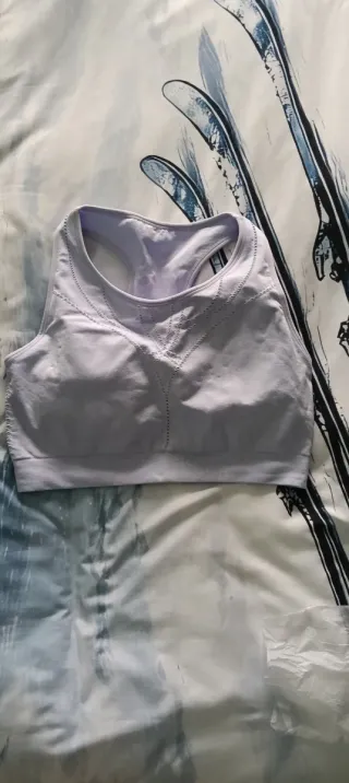 Sujetador deportivo lila XXL