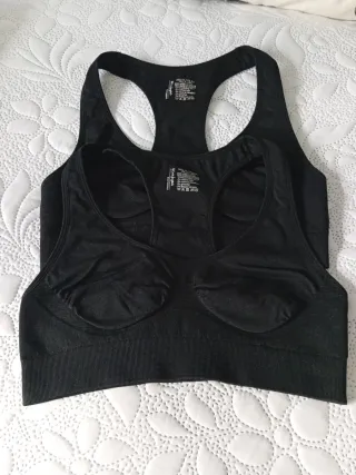 2 Sujetadores Deportivos Negros