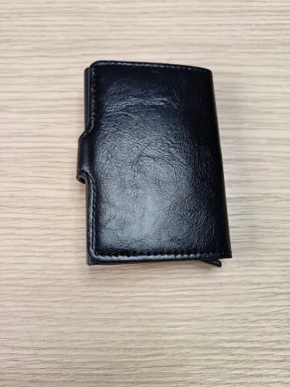 Cartera de cuero para tarjetas