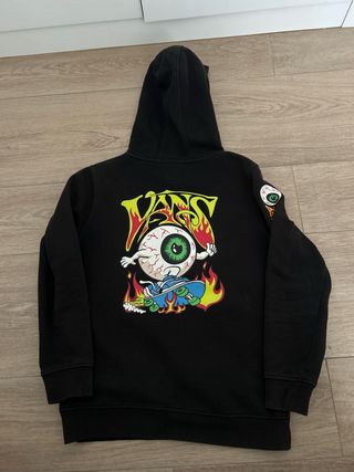 Sudadera Vans Negra con Estampado