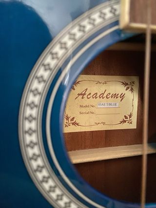 Guitarra Electroacústica Academy Azul