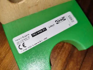 Bloque de martillar IKEA multicolor