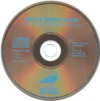 CD Bruce Springsteen Live at the Roxy 1978 2 CD