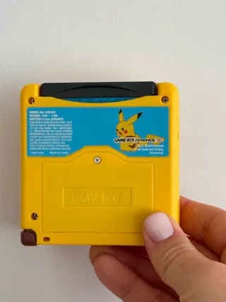 Nintendo Game Boy Advance SP IPS Amarilla