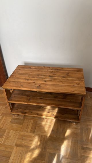 Mesa de centro de madera
