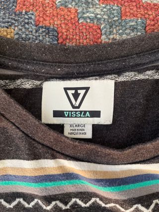 Camiseta Vissla Hombre Talla XL Rayas