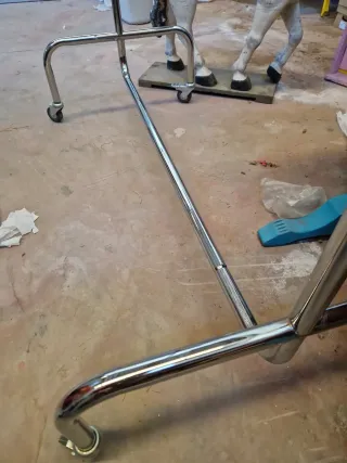 Perchero Burro Tienda Metálico