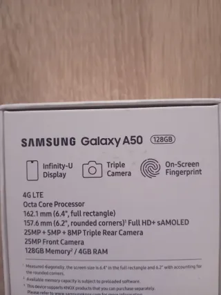 Movil Samsung Galaxy A50