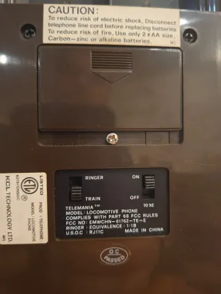 Teléfono Locomotora Antigua Crescent 1925 Vintage