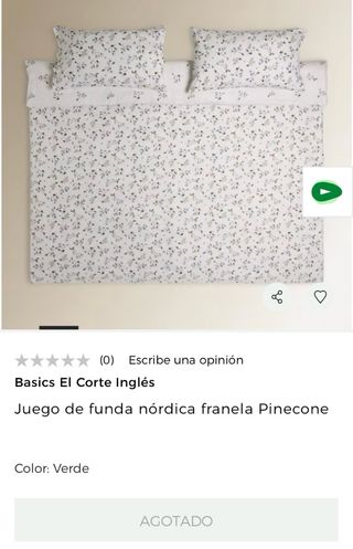 Funda Nórdica Corte Inglés Nueva