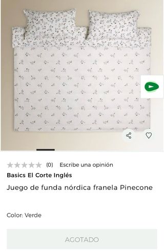 Funda Nórdica Corte Inglés Nueva