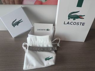 Pulsera Lacoste Plata