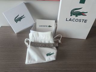 Pulsera Lacoste Plata