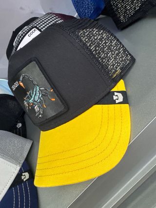 Gorra Goorin Bros Escorpión Negra y Amarilla