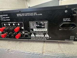 Amplificador Denon DRA-545RD Negro