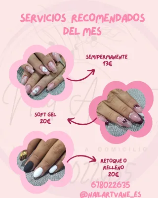 Servicio de Uñas a Domicilio