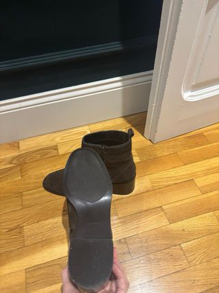 Botines Zara Marrones Talla 38.