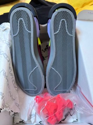 Zapatillas Nike Blazer x Acronym Verde Púrpura