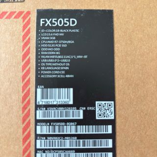 Portátil Gaming ASUS