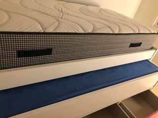 Cama nido con cajones y colchones