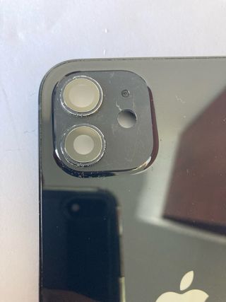 Chasis original de desmontaje para iPhone 12 Negro