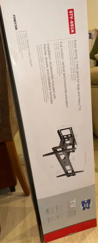 Soporte TV Fonestar Premium Orientable