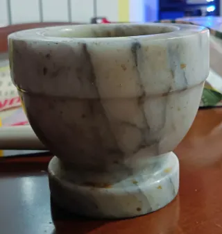 Mortaio vintage in marmo