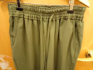 Pantalón ancho verde