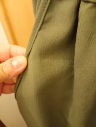 Pantalón ancho verde