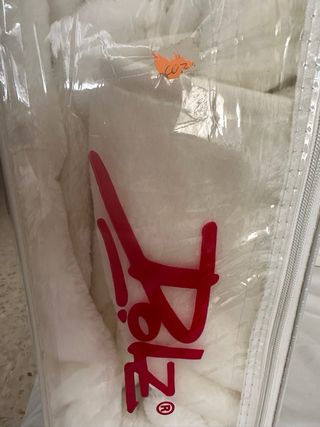 Manta lisa beige 220x240 cm