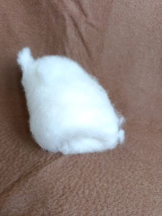 Lana cardata pecora 20 gr bianco avorio naturale