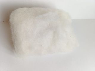 Lana cardata pecora 20 gr bianco avorio naturale