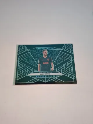 Carta de Futbol Saúl Ñíguez Panini Obsidian