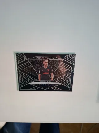 Carta de Futbol Saúl Ñíguez Panini Obsidian