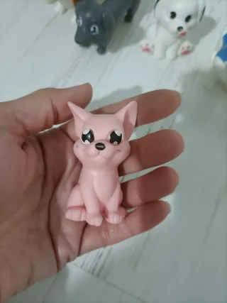 Lote 6 figuras perros