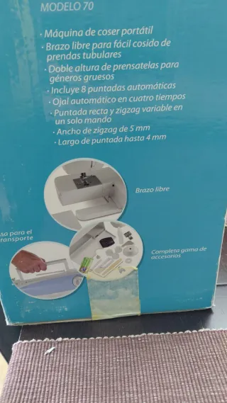 Máquina de coser Alfa Orion