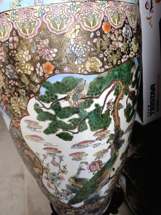 Jarrón chino espectacular