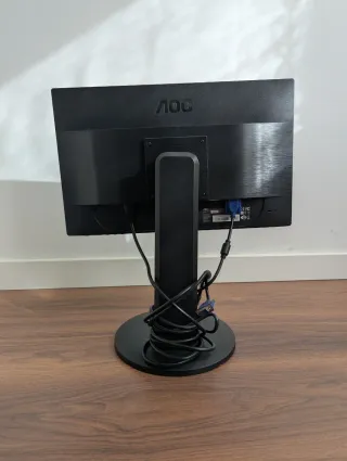 Pantalla AOC 19 Negra