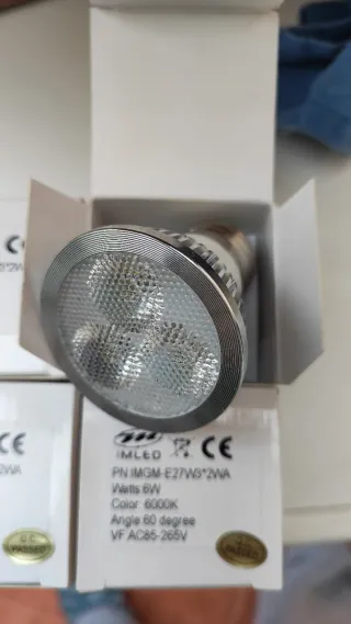 Bombillas LED diferentes tipos Gu10, mr16, e27,g9.