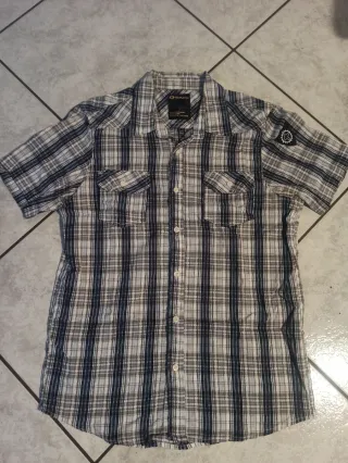 Camicia uomo mezza manica X-Cape