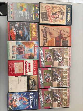 Lote VHS Películas Clásicas y Música