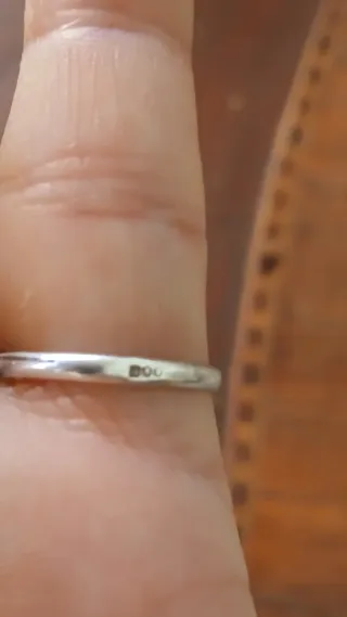 Anillo antiguo camafeo. Plata 800