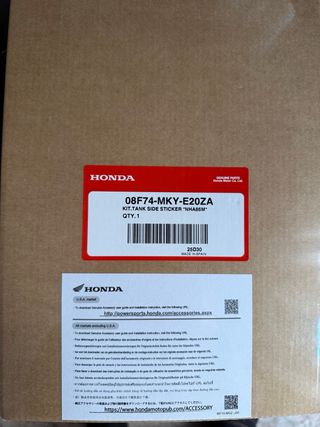 Protector lateral depósito Honda CB650R