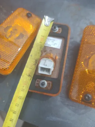 Pilotos de posición naranjas